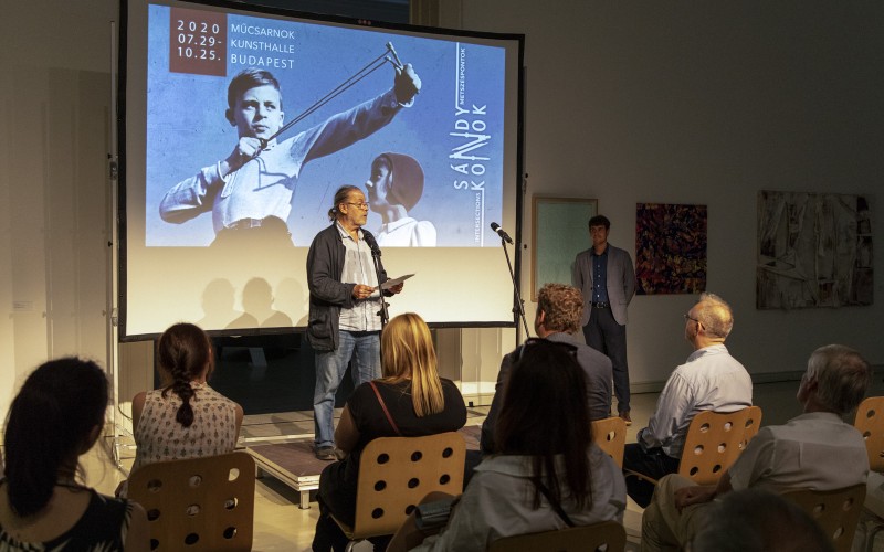Szegő György, a Műcsarnok igazgatója
