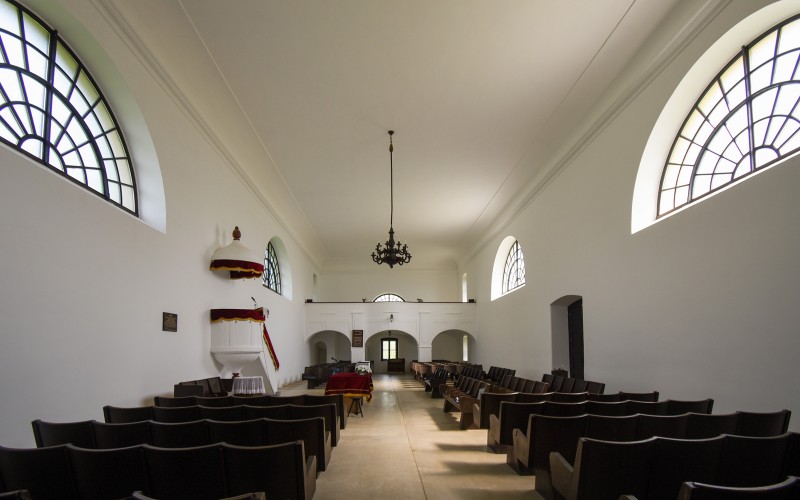 Barscska, református templom, belső