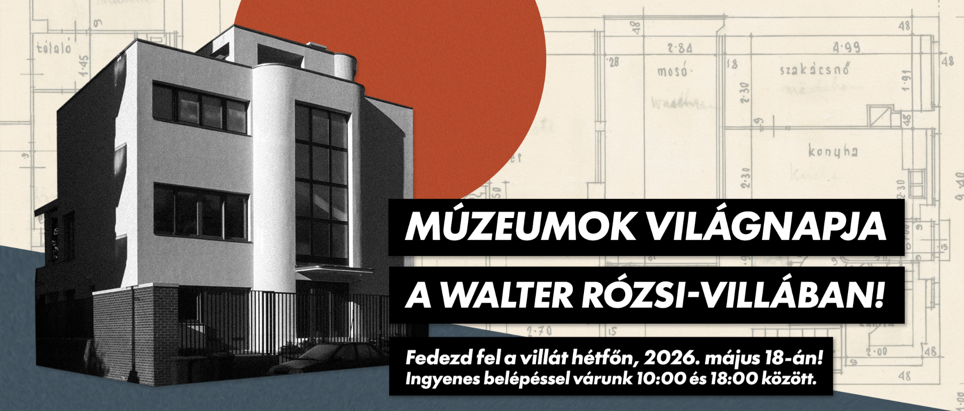 A múzeumok világnapja alkalmából hétfőn ingyenesen látogatható a Walter Rózsi-villa