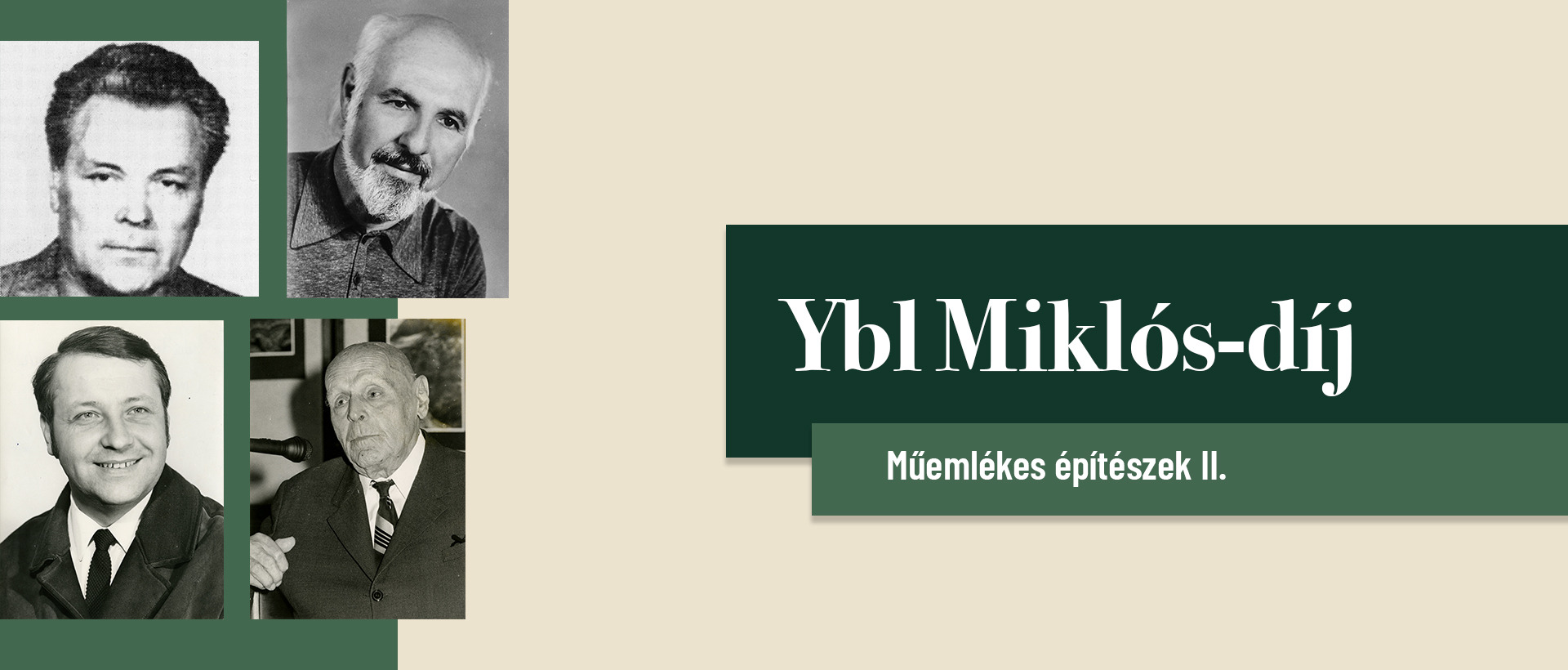 Hetven éve alapították az Ybl Miklós-díjat II.