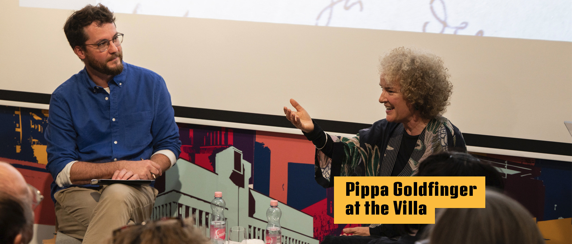 Pippa Goldfinger at the Villa