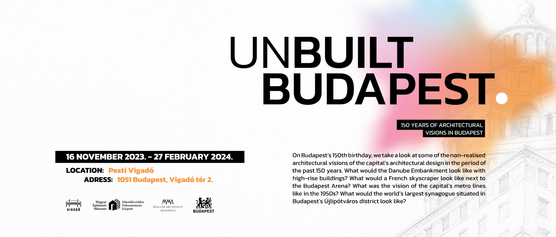 Unbuilt Budapest: 150 years of architectural visions in Budapest